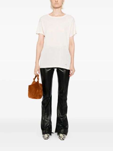 KHAITE Maeve top - Neutrals