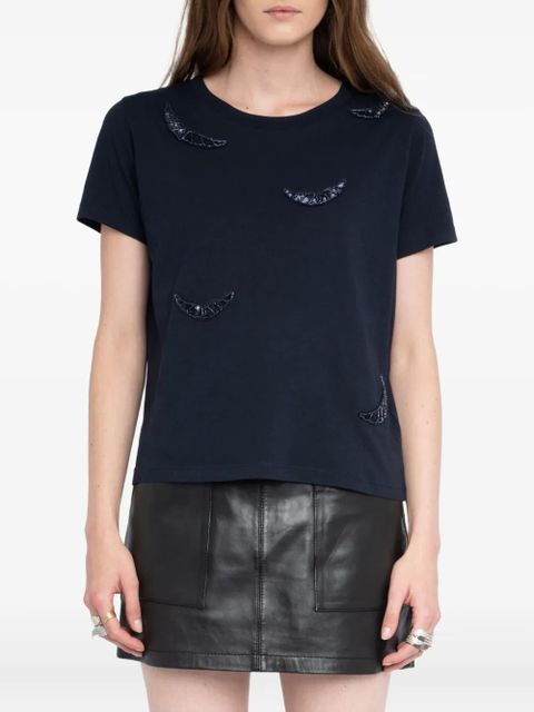 Zadig&Voltaire Alys T-shirt - Blue