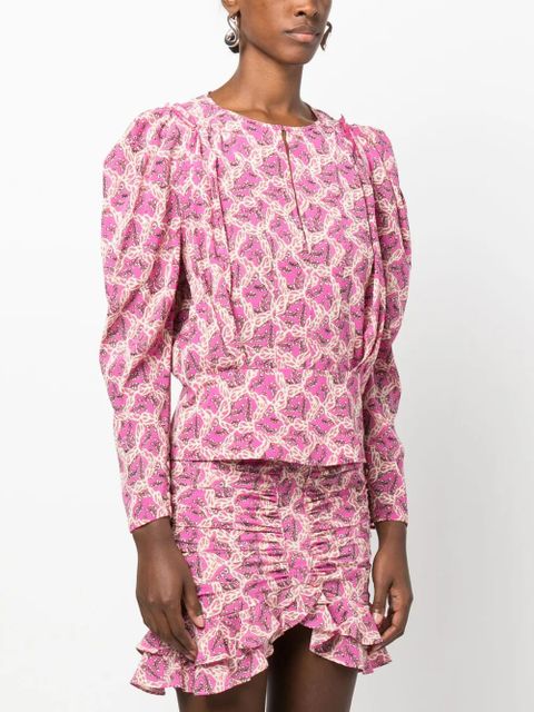 ISABEL MARANT Zarga blouse - Pink
