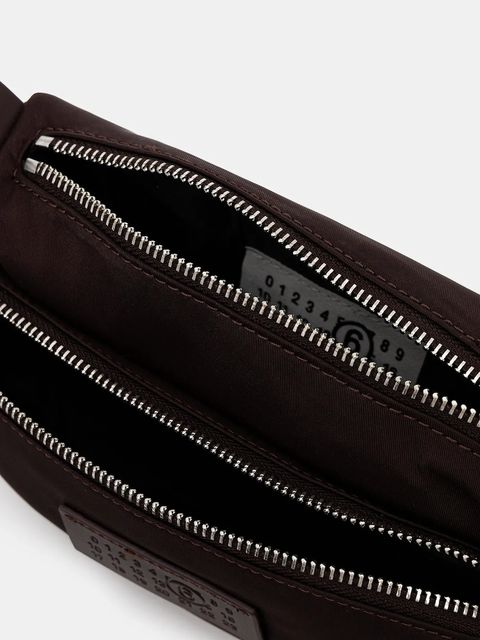 MM6 Maison Margiela torebka kolor brązowy SB5WG0023.P8504.T5075