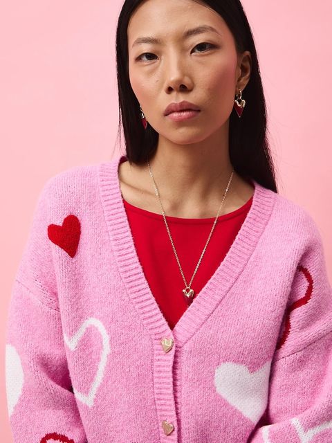 Medicine kardigan z domieszką wełny