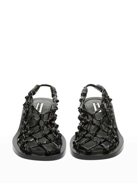 Jil Sander woven pumps - Black