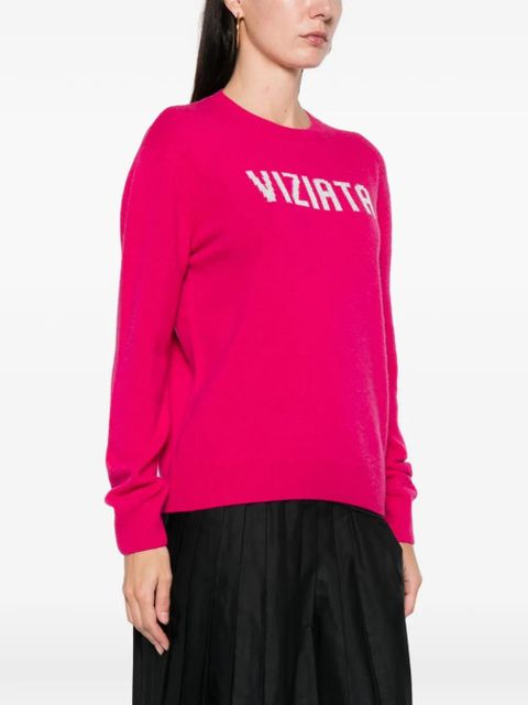 MC2 Saint Barth New Queen round-neck sweater - Pink