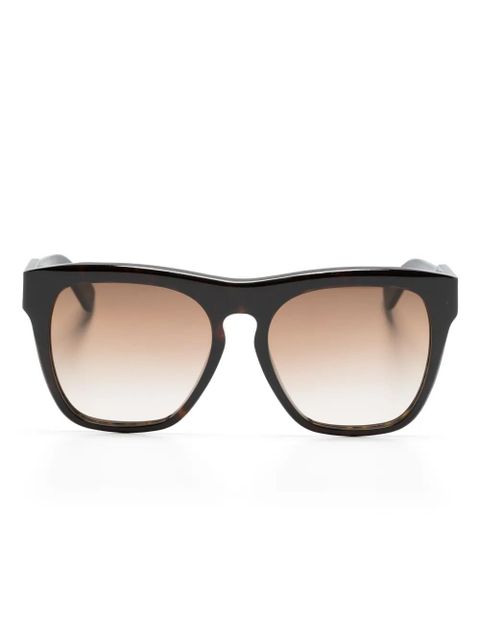 Chloé Eyewear CH0149S oversize-frame sunglasses - Brown - zdjęcie produktu nr 1
