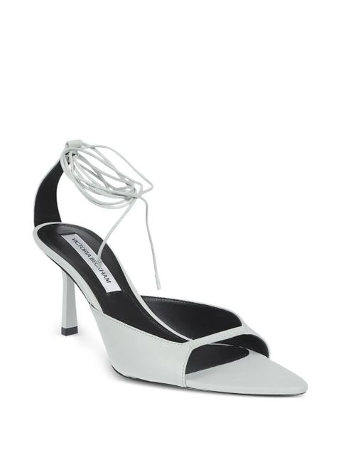 Victoria Beckham Eliza leather sandals - Green - zdjęcie produktu nr 2