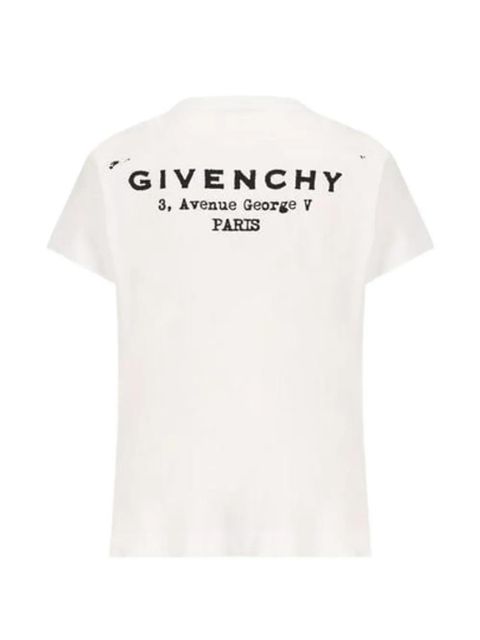 Givenchy Stamp-print cotton T-shirt - White