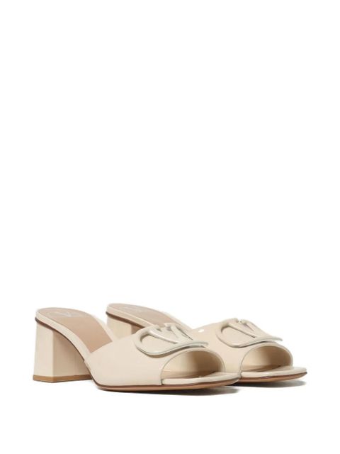 Valentino Garavani 60mm VLogo block-heel sandals - Neutrals - zdjęcie produktu nr 2