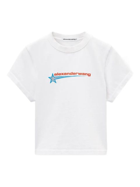 Alexander Wang shrunken T-shirt - White - zdjęcie produktu nr 1