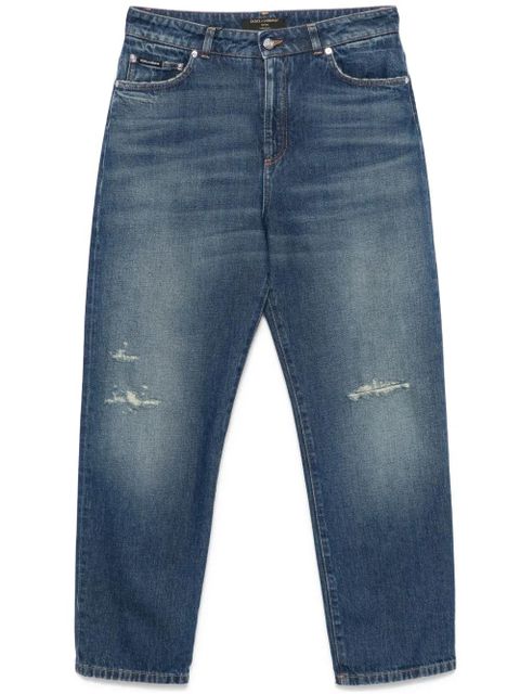 Dolce & Gabbana distressed jeans - Blue - zdjęcie produktu nr 1