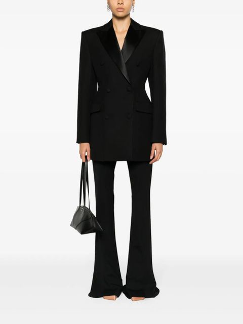 WARDROBE.NYC fitted-waistline double-breasted blazer dress - Black - zdjęcie produktu nr 2