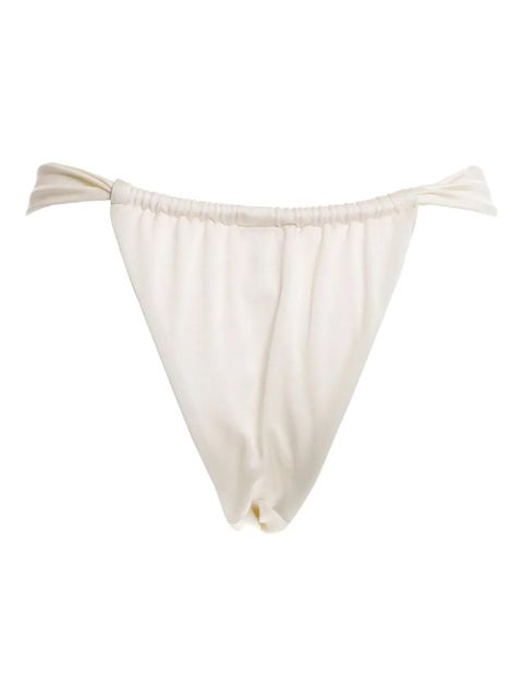 Agua By Agua Bendita tie-side bikini bottoms - White - zdjęcie produktu nr 2