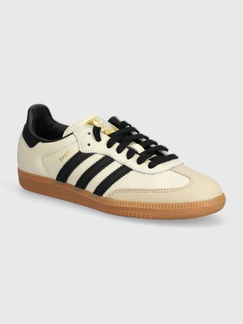 adidas Originals sneakersy skórzane Samba OG kolor beżowy ID0478 - zdjęcie produktu nr 1