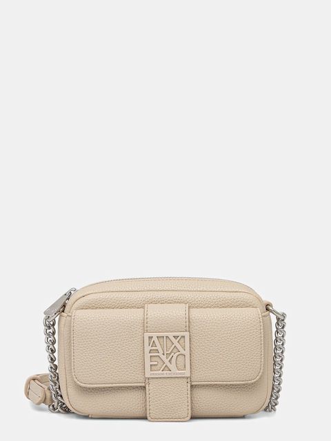 Armani Exchange torebka kolor beżowy XW000324 AF11902 - zdjęcie produktu nr 1