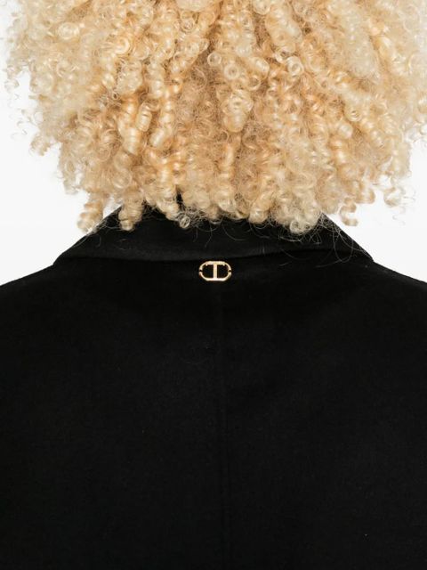 TWINSET single-breasted coat - Black