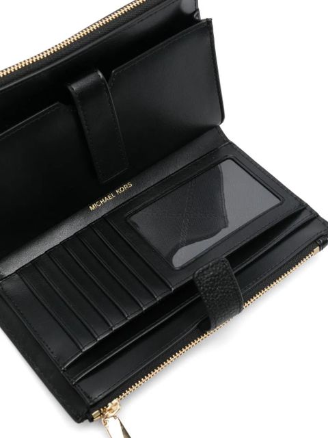 Michael Kors double-zip wallet - Black