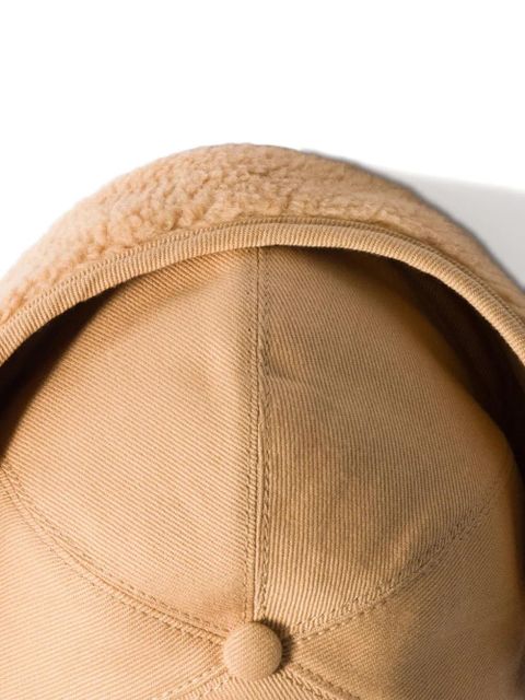 Miu Miu logo-embroidered cap - Neutrals - zdjęcie produktu nr 2