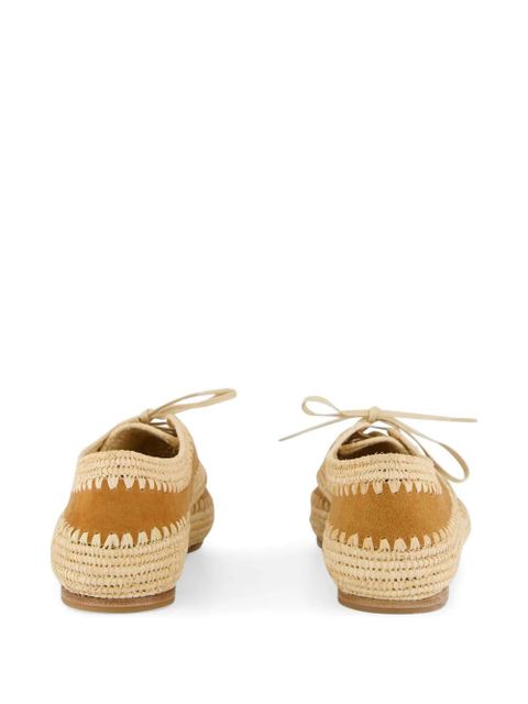 Gabriela Hearst x Clergerie Miguel lace-up Derby shoes - Brown