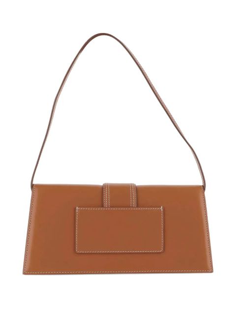 Jacquemus The Long Bambino leather flap-closure shoulder bag - Brown - zdjęcie produktu nr 2