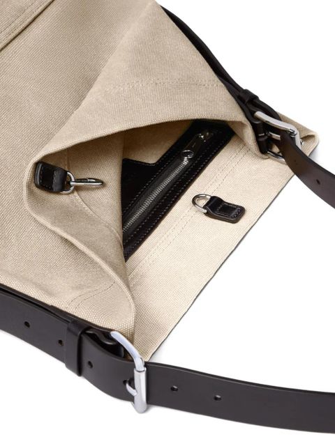 LEMAIRE small belted tote bag - Neutrals