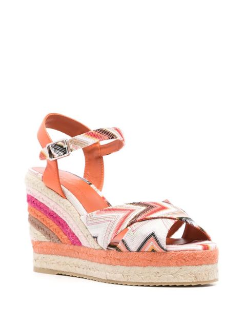 Missoni zigzag-woven espadrilles - Orange - zdjęcie produktu nr 2