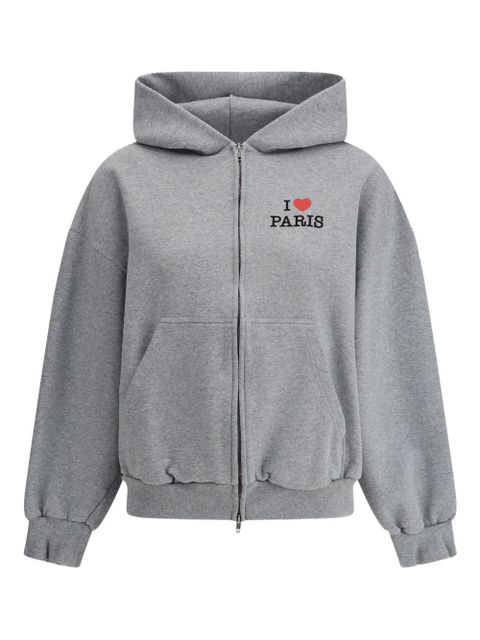 Balenciaga I Love Paris zip-up hoodie - Grey - zdjęcie produktu nr 1