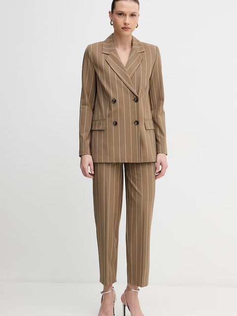 United Colors of Benetton marynarka dwurzędowa damska z wiskozy - zdjęcie produktu nr 1