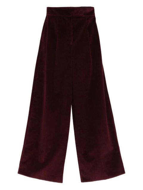 Max Mara Bosso pleated trousers - Red - zdjęcie produktu nr 1