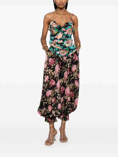 Chloé floral trousers - Black - zdjęcie produktu nr 2
