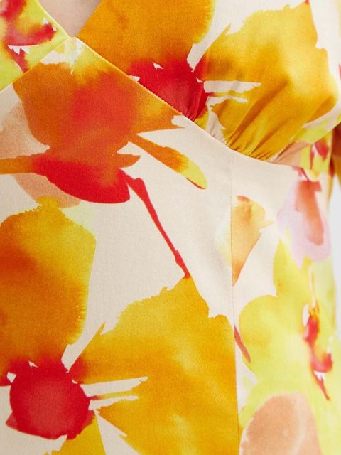 Morgan sukienka RAMIN.F kolor żółty mini prosta