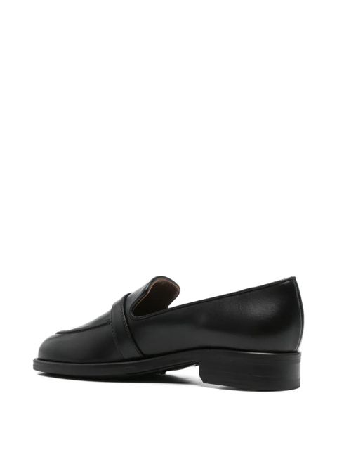 Giuseppe Zanotti leather loafers - Black