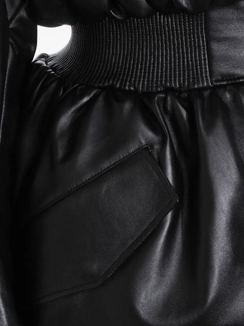 Givenchy leather bomber jacket - Black - zdjęcie produktu nr 2