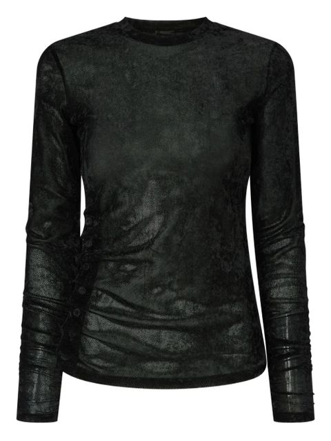 PINKO fine-knit T-shirt - Black - zdjęcie produktu nr 1