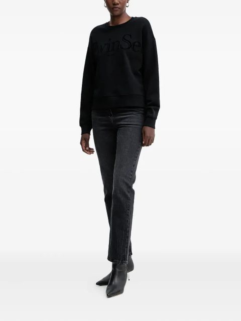 TWINSET logo-print sweatshirt - Black - zdjęcie produktu nr 2