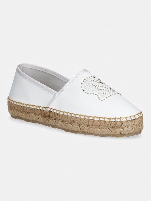 Love Moschino espadryle damskie skórzane - zdjęcie produktu nr 2