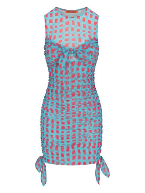 Simon Miller Sonora mesh mini dress - Blue - zdjęcie produktu nr 1
