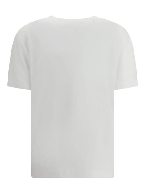 Dolce & Gabbana logo-embroidered T-shirt - White