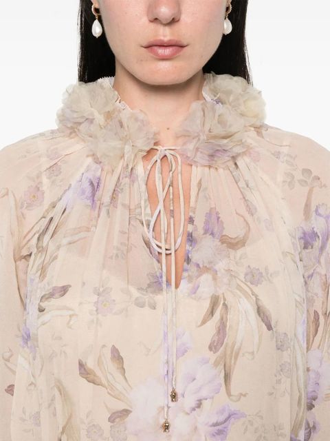 ZIMMERMANN Eden Billow blouse - Neutrals