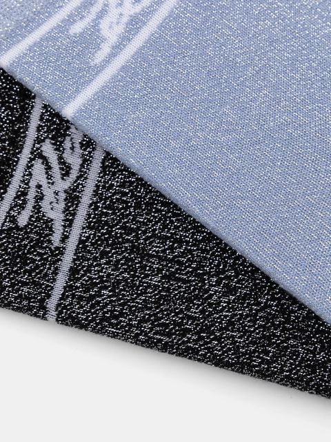 Karl Lagerfeld skarpetki 2-pack damskie kolor srebrny A1W47079 - zdjęcie produktu nr 2