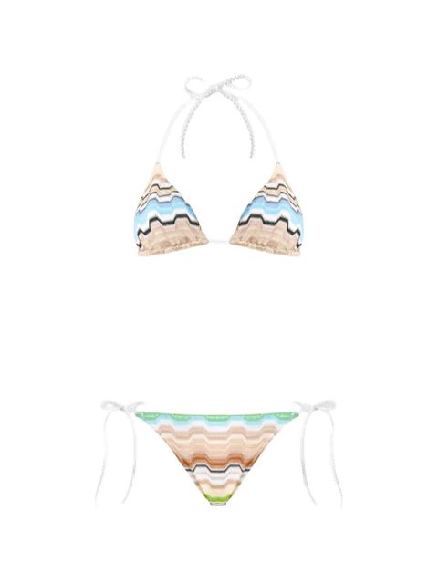 Missoni zigzag bikini set - White - zdjęcie produktu nr 1