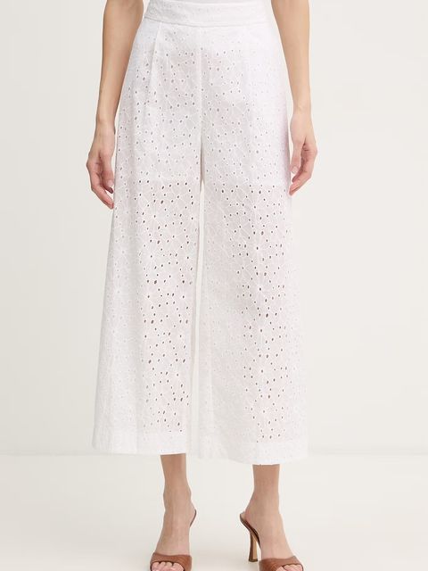 Twinset spodnie bawełniane