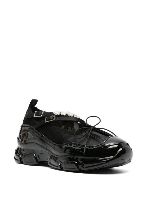 Simone Rocha Beaded Tracker sneakers - Black - zdjęcie produktu nr 2