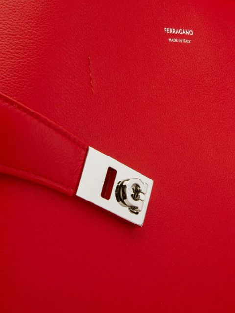 Ferragamo Hug leather tote bag - Red - zdjęcie produktu nr 2