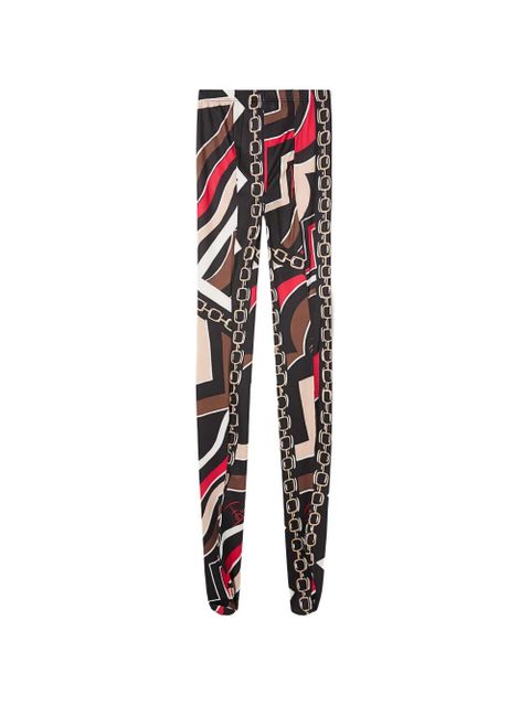 PUCCI Istrice-print tights - Black - zdjęcie produktu nr 1