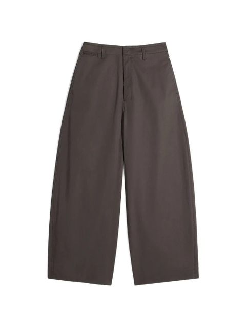 LEMAIRE oversized chino trousers - Brown - zdjęcie produktu nr 1