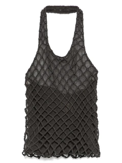 Isa Boulder halterneck top - Grey - zdjęcie produktu nr 1