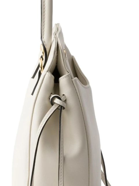 Prada Carry mini leather handbag - White