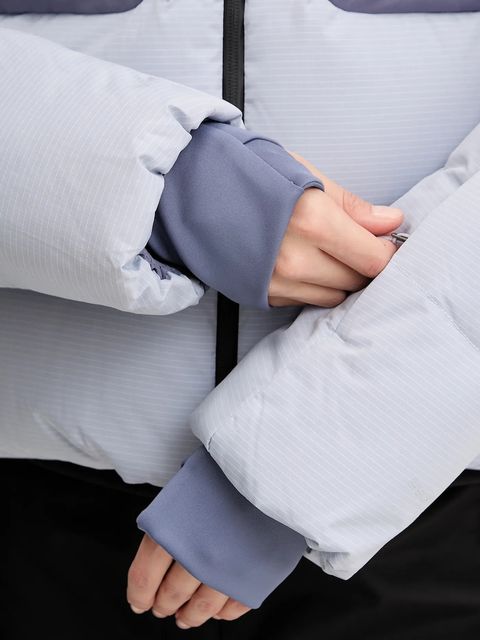 The North Face kurtka narciarska puchowa Cold Spell kolor niebieski NF0A87WTEHA1