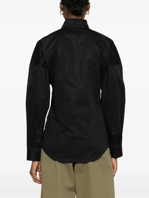 LEMAIRE cotton shirt - Black