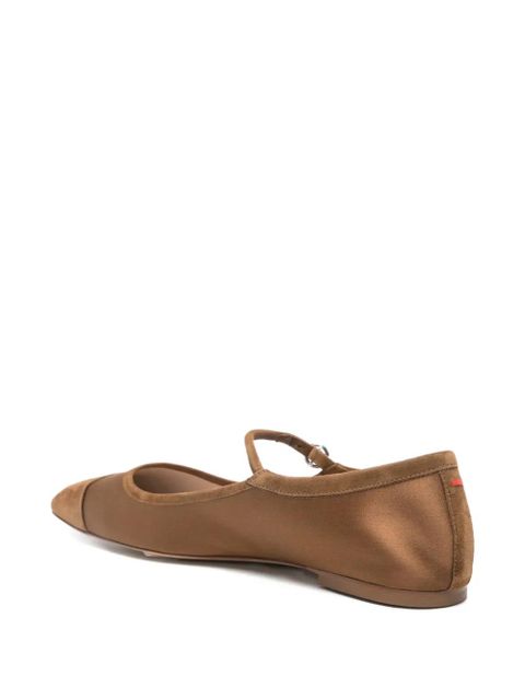 Aeyde cap strap ballerina - Brown