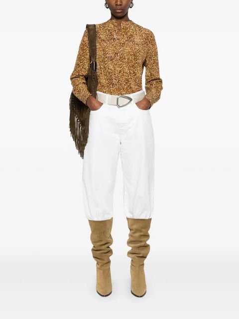 ISABEL MARANT Sima blouse - Yellow - zdjęcie produktu nr 2